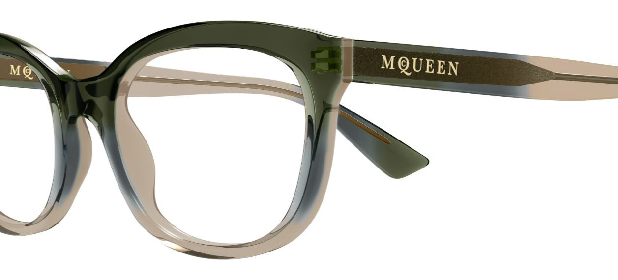 Brillen Alexander McQueen Logo AM0569O