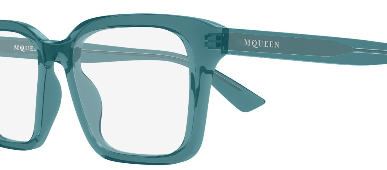 Alexander McQueen Logo AM0566O Optical Glasses