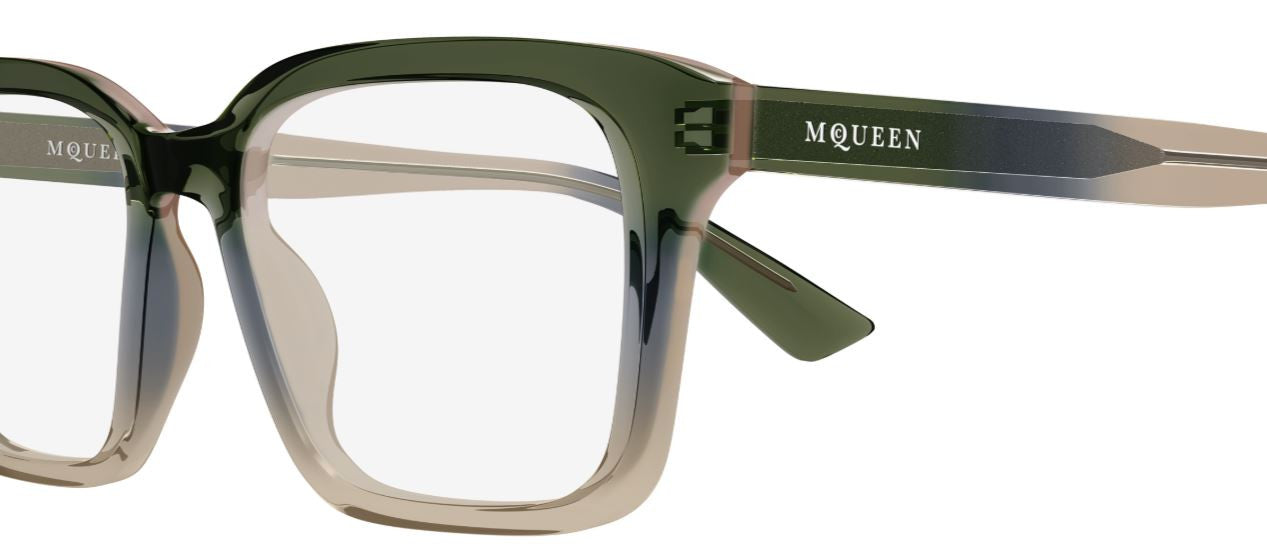Alexander McQueen Logo AM0566O Optical Glasses