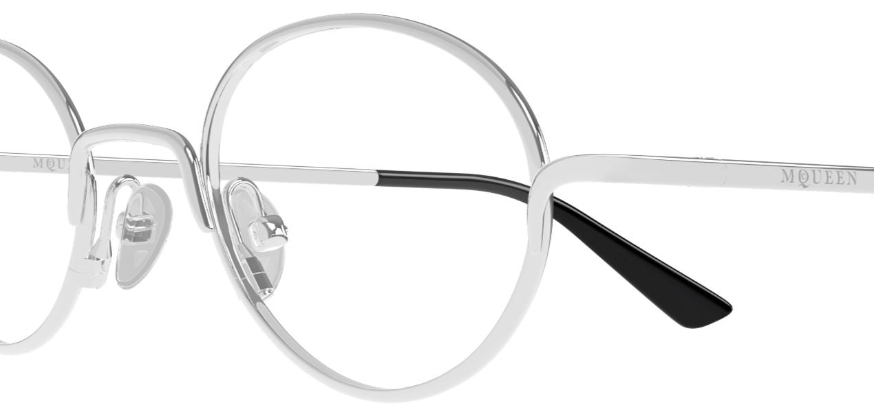 Alexander McQueen Logo AM0562O Optical Glasses