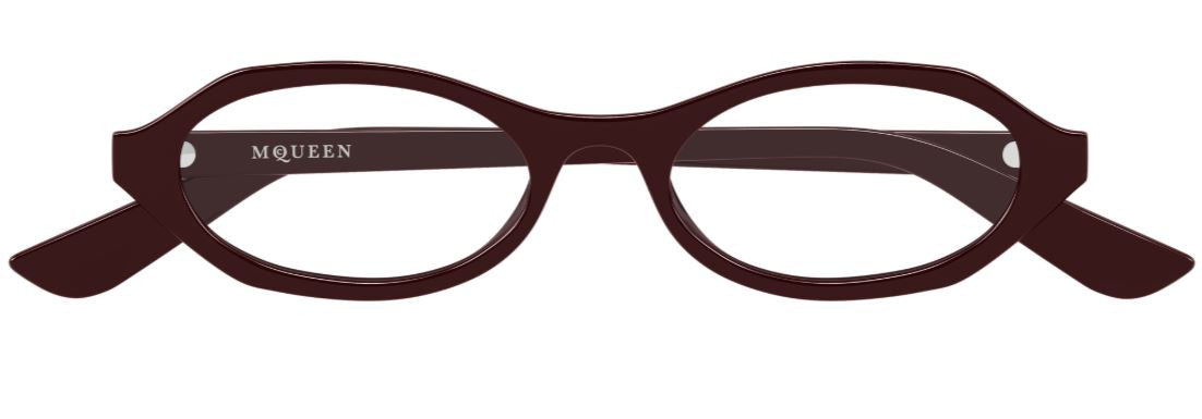 Alexander McQueen Logo AM0559O Prescription Glasses