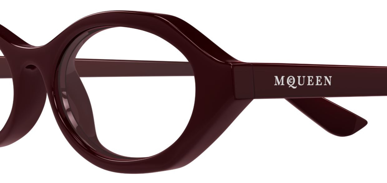 Alexander McQueen Logo AM0559O Prescription Glasses