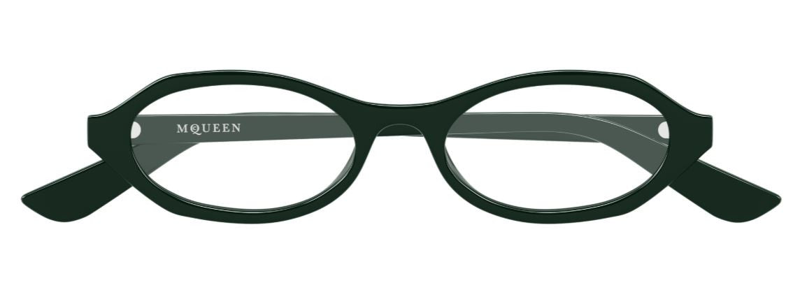 Alexander McQueen Logo AM0559O Prescription Glasses