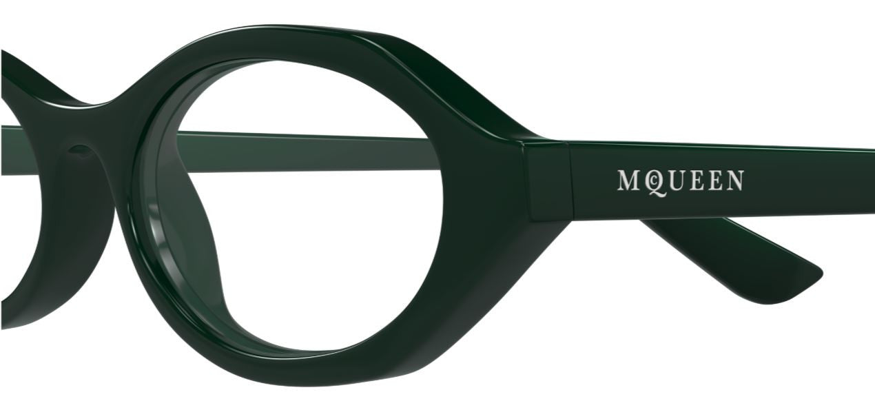 Alexander McQueen Logo AM0559O Prescription Glasses
