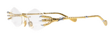 Anna-Karin Karlsson Claw Optical Triangle Eyeglasses