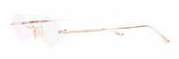 Anna-Karin Karlsson Crystal Nest Triangle Prescription Glasses