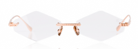 Anna-Karin Karlsson Crystal Nest Triangle Prescription Glasses