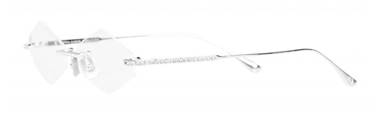 Anna-Karin Karlsson Crystal Nest Triangle Prescription Glasses