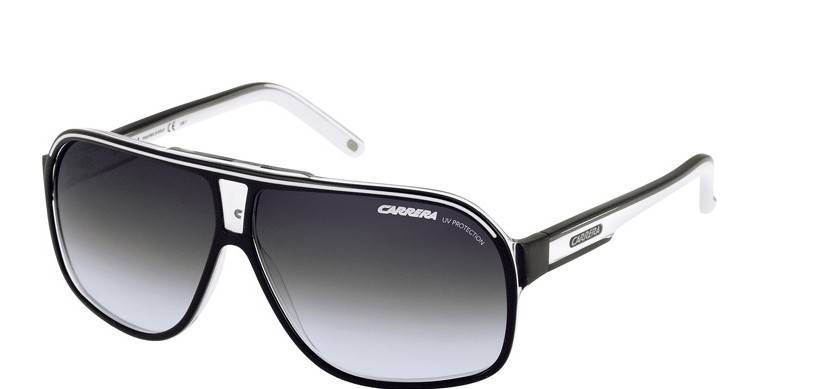 Carrera Grand Prix 2 T4M 9O Black/White Sunglasses