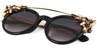 Sunglasses Jimmy Choo VIVY/S 06K 9C Black