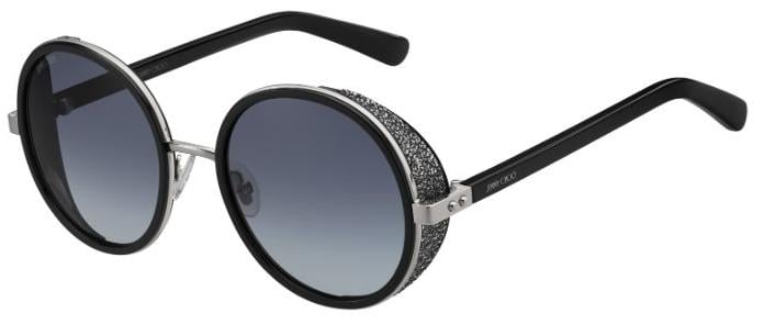 Jimmy Choo Andie/S/N B1A HD Black women's sunglasses