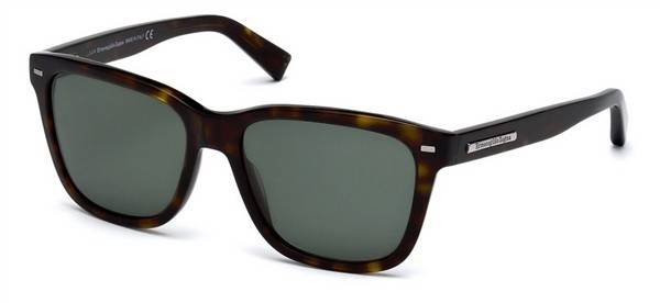 Óculos de sol Ermenegildo Zegna EZ0002 52R Polarizados Tartaruga