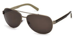 Occhiali da sole Ermenegildo Zegna EZ0004 38J Bronze