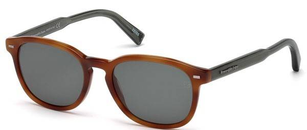 Zonnebrillen Ermenegildo Zegna EZ0005 53N Schildpad