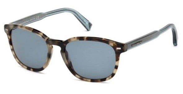 Ermenegildo Zegna EZ0005 55V Tortoiseshell Sunglasses