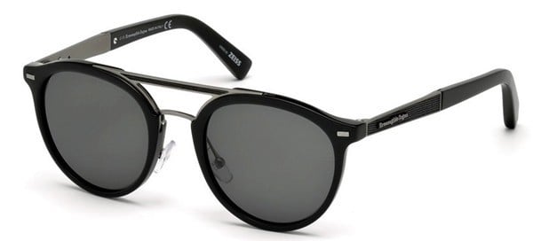 Ermenegildo Zegna EZ0022 01N Black Sunglasses