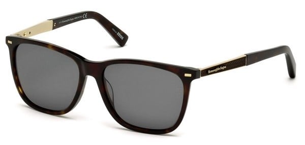 Lunettes de soleil Ermenegildo Zegna EZ0023 52N Ecaille