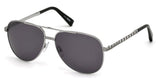 Occhiali da sole Ermenegildo Zegna EZ0027 12A Argentato