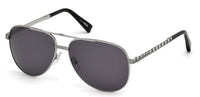 Ermenegildo Zegna EZ0027 12A Silver Sunglasses