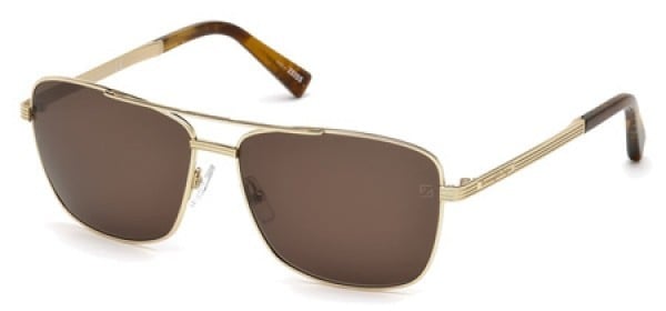 Lunettes de soleil Ermenegildo Zegna EZ0031 32J Doré