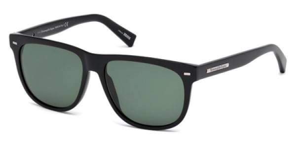 Lunettes de soleil Ermenegildo Zegna EZ0034 01R Polarisés Noir