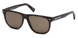 Ermenegildo Zegna EZ0034 52M Polarized Tortoiseshell Sunglasses