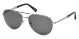 Gafas de sol Ermenegildo Zegna EZ0035 14D Polarizadas Plateado