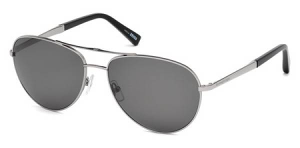 Óculos de sol Ermenegildo Zegna EZ0035 14D Polarizados Prateado