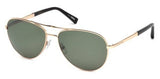 Gafas de sol Ermenegildo Zegna EZ0035 28R Polarizadas Oro Rosa