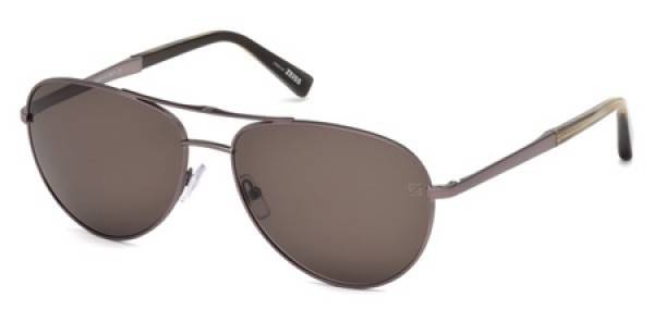 Ermenegildo Zegna EZ0035 34J Bronze Sunglasses