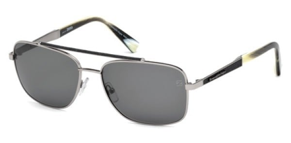 Lunettes de soleil Ermenegildo Zegna EZ0036 14N  Argenté