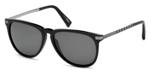 Ermenegildo Zegna EZ0038 01D Polarized Black Sunglasses