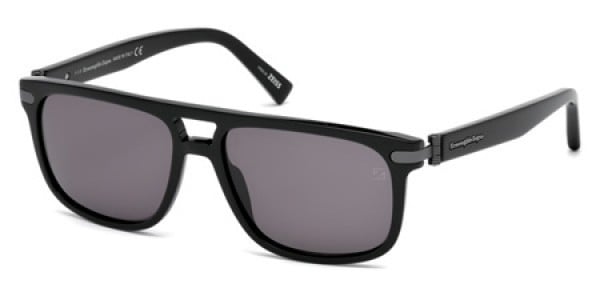 Ermenegildo Zegna EZ0042 01A Black Sunglasses