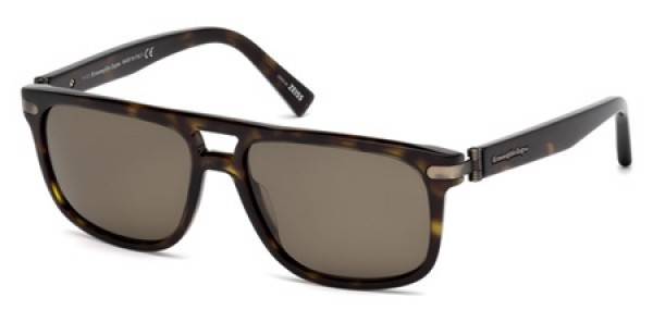 Ermenegildo Zegna EZ0042 52M 偏光玳瑁色太陽眼鏡