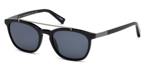 Occhiali da sole Ermenegildo Zegna EZ0044 01V Nero