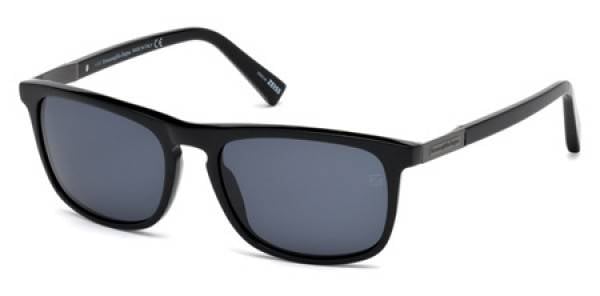 Ermenegildo Zegna EZ0045 01V Black Sunglasses