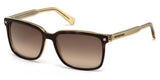 Ermenegildo Zegna EZ0062 56F Tortoiseshell Sunglasses