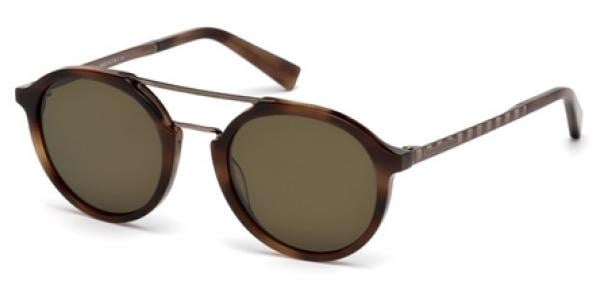 Lunettes de soleil Ermenegildo Zegna EZ0070 52E Ecaille