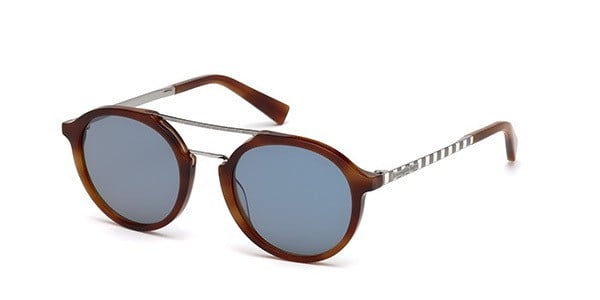 Lunettes de soleil Ermenegildo Zegna EZ0070 53V Ecaille