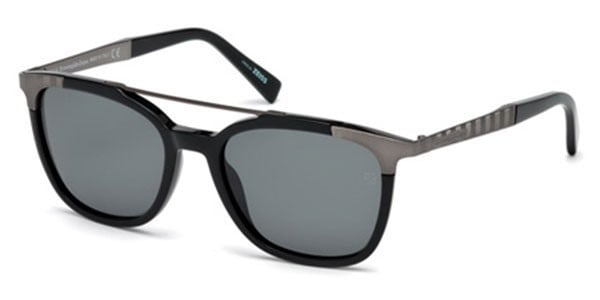Ermenegildo Zegna EZ0073 01N Black Sunglasses