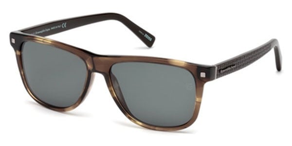 Ermenegildo Zegna EZ0074 52N Tortoiseshell Sunglasses