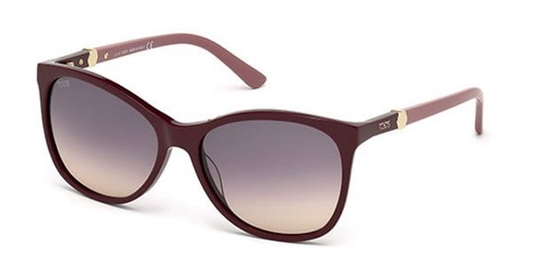 Zonnebril Tod's TO0175 69Z Bordeaux