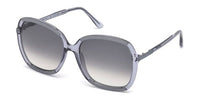 Tod's TO0183 92B Blue Sunglasses