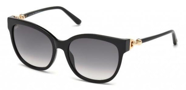 Zonnebrillen dames Tod's TO0153/S 01B Zwart
