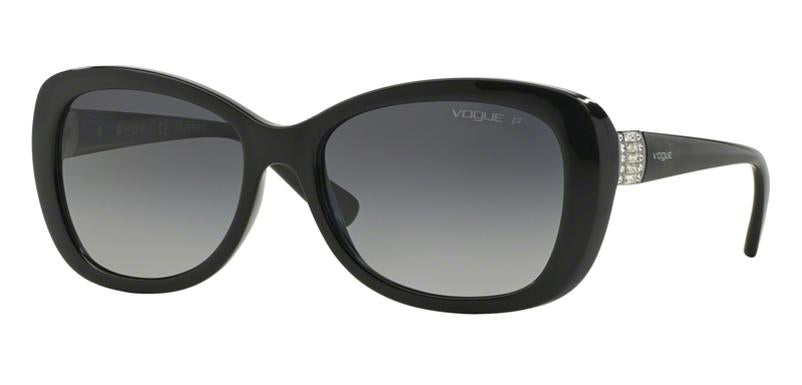 Dames zonnebrillen Vogue VO2943SB W44/T3 Zwart Gepolariseerd