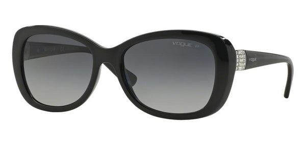 Óculos de sol femininos Vogue VO2943SB W44/T3 Preto Polarizados