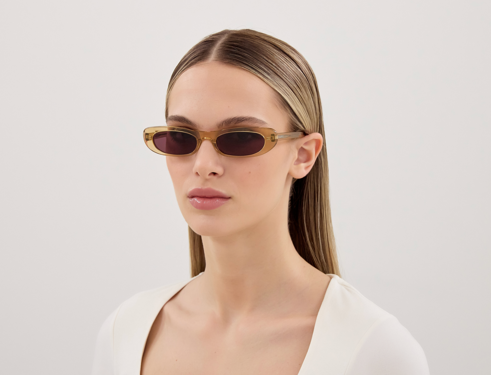Saint Laurent SL Logo SL 557 SHADE Sunglasses