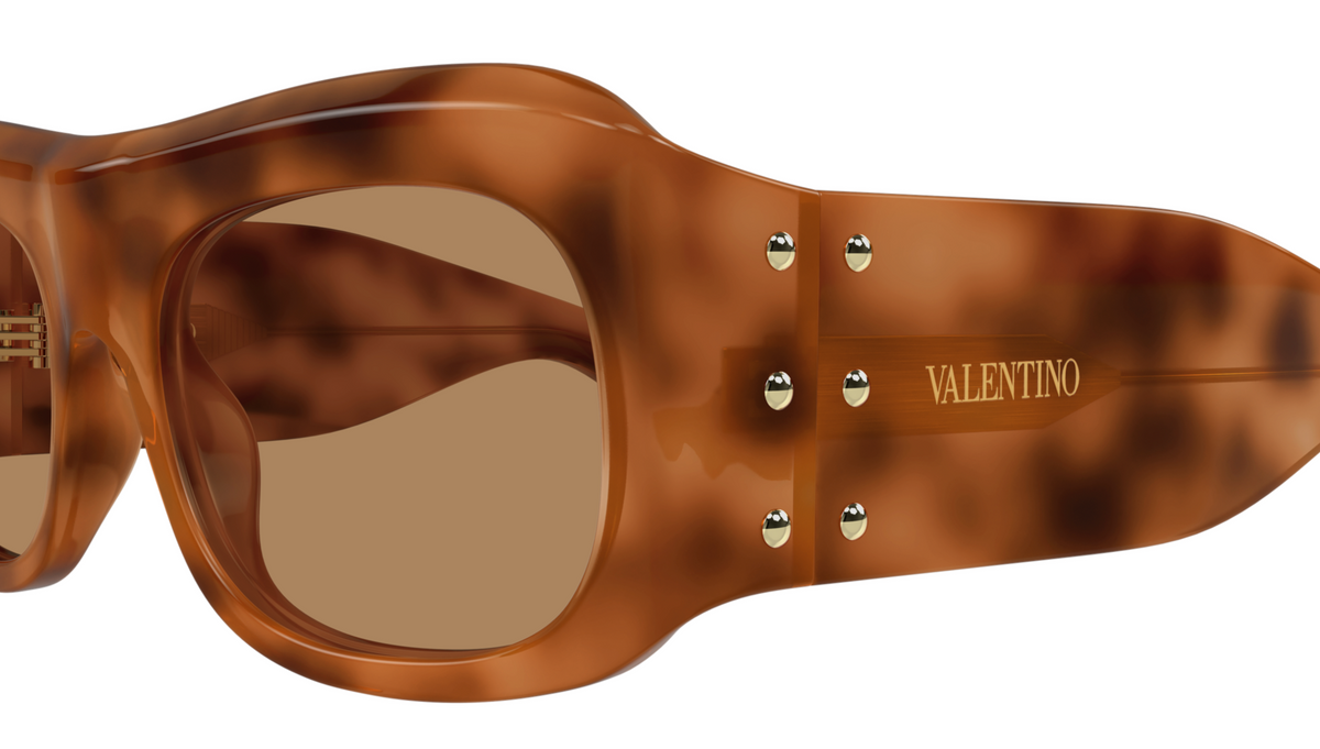 Valentino-zonnebril met letterlogo VG0080S