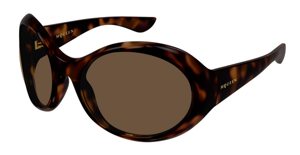 Alexander McQueen Logo Sonnenbrille AM0592S