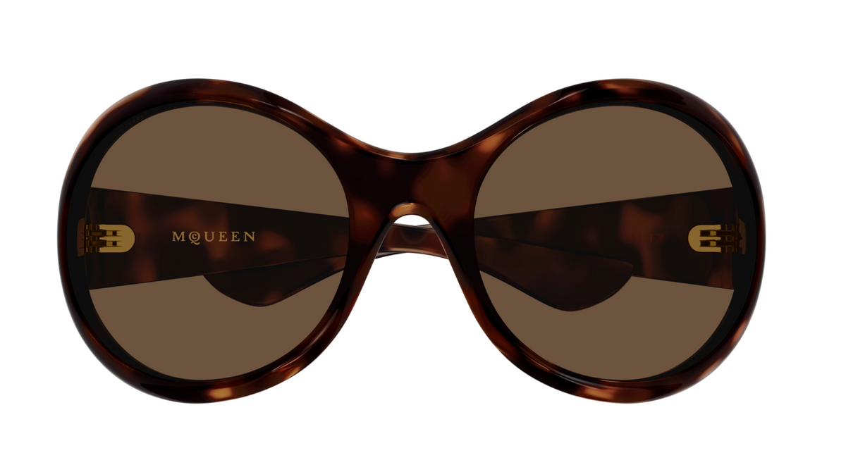 Alexander McQueen Logo Sonnenbrille AM0592S